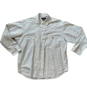 Y2k Ralph Lauren Big Shirt Cotton Button Down